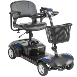 4 Wheel Scooter Blue