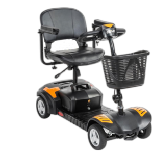 4 Wheel Scooter Yellow